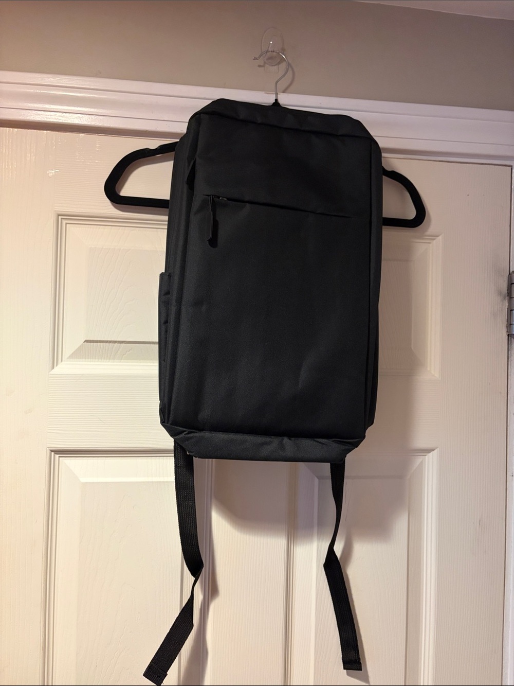Minimalist Tech Backpack in Black